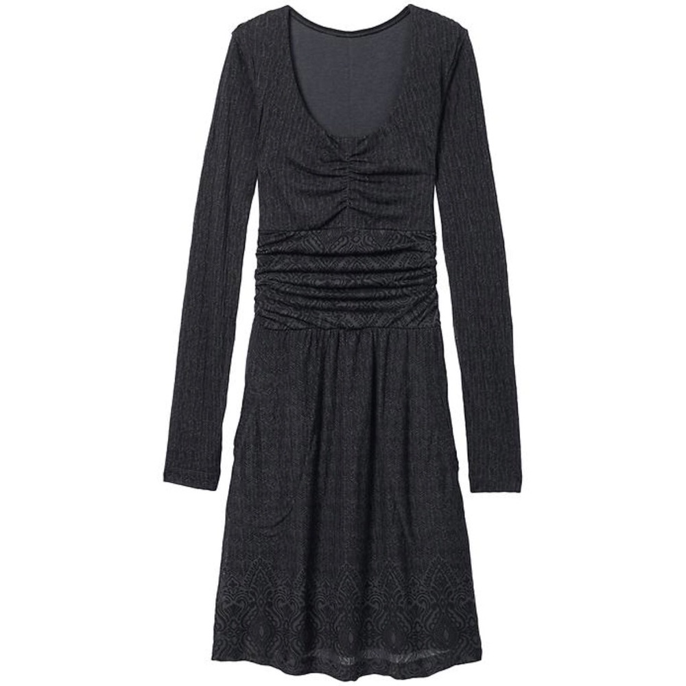 Athleta Perfect Packerita Flint Fireworks Dress Charcoal Grey - Medium
